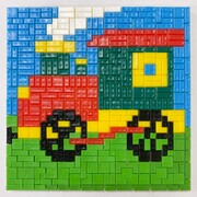 Тетрис - мозаика т6 исп. 2 Паровоз